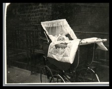 Foto, Blick auf Baby aus