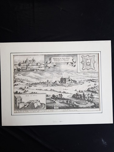 Kupferstich 1650 matthaeus - kupferstich,