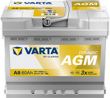 VARTA A8 Silver Dynamic AGM