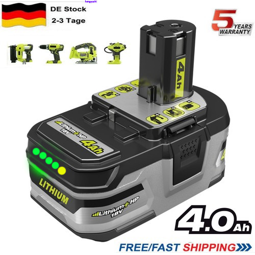 Für ryobi akku 18v 4ah - akku,