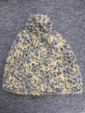 Stöhr Strickmütze mit Bommel, kaki /beige, one size