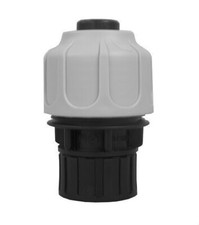 P6 P 6  IBC T.I.P. Pumpen Anschlussstück Schnell-Schlauch 1" IG x 25mm Verbinder