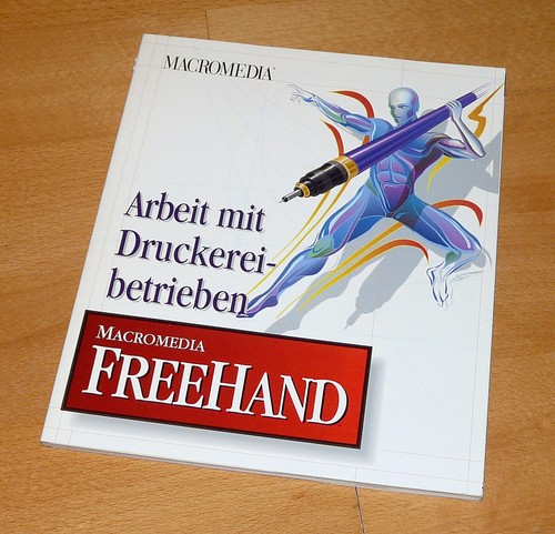 Macromedia freehand arbeit - -,