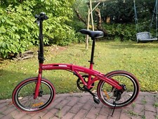 Klapprad rot, gut erhalten