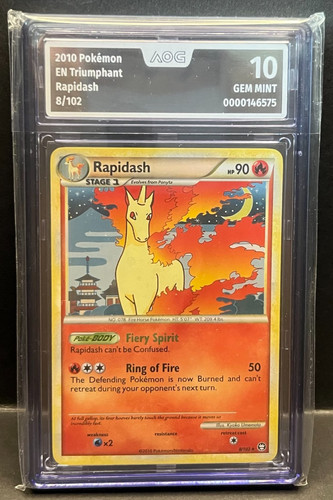 Rapidash holo heartgold - rapidash,