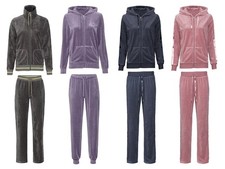 Esmara Damen Nickianzug Hausanzug Wellnessanzug Jacke + Hose Kapuzenjacke Weich