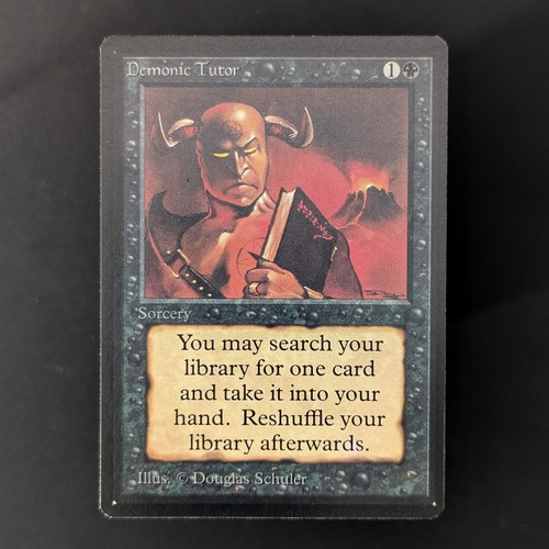 Mtg demonic tutor - mtg, (nm)