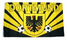 Fahne / Flagge Dortmund Wappen Fan 90 x 150 cm