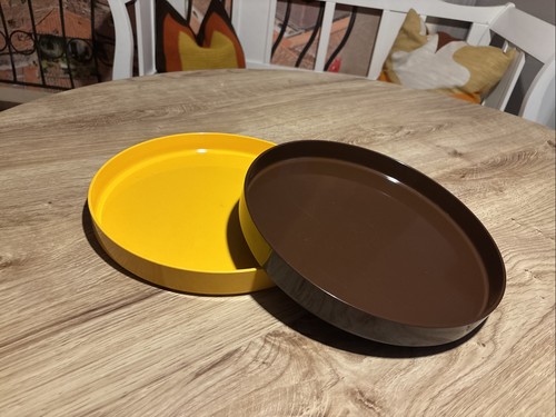 Retro serviertablett schalen - serviertablett,