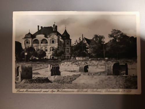 Ahlbeck usedom haus - ak, ahlbeck(seebad)