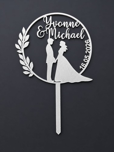 Cake topper personalisiert - personalisiert, |