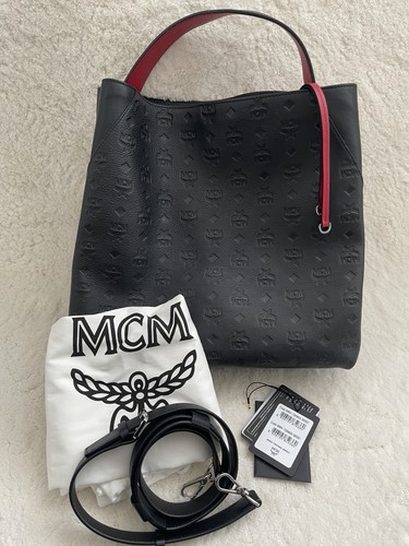Mcm klara hobo leder schwarz - mcm,
