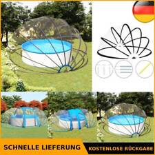 Pooldach Poolabdeckung Pavillion Zelt Poolzelt Gartendach Cabrio Dome Poolkuppel