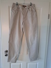 Etienne Aigner Damen Hose Jeans Gr. 44 Beige guter Zustand , gepflegt