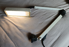 Alte Industrie Lampe Gelenk-Armlampe Maschinenleuchte . Die Erste...