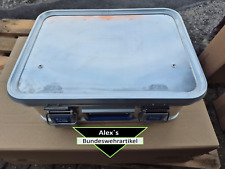 Alukiste Alubox Feuerwehr Transportbox Kiste Typ 4 mit Trennwand 40x30x15