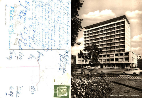 Antike ansichtskarten giessen - ansichtskarten,