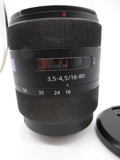 Sony Objektiv DT 16-80mm F3.5-4.5 ZA Zeiss Vario-Sonnar T* + Kappe + neuer Filter