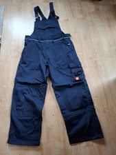 Engelbert Strauss Herren Latzhose 56 e.s. classic Arbeitshose 7 cm umgenäht Blau