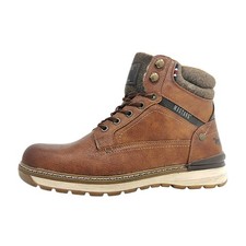 Mustang  Herrenschuhe Stiefel Warmfutter Boots Braun Freizeit