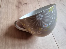 Pip Studio Porzellan Tasse beige Blumen Vogel