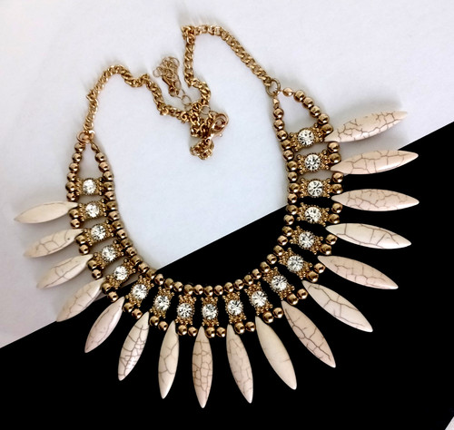 Halskette collier modeschmuck - halskette,