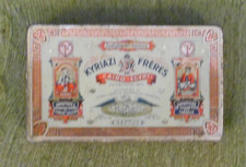 Alte Dose , Blechdose , Zigarettendose , Kyriazi Freres , 27 Cigarettes Neptun