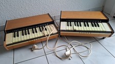 2 x Hohner Liliput Piano, elektrisch, 50er/60er Jahre