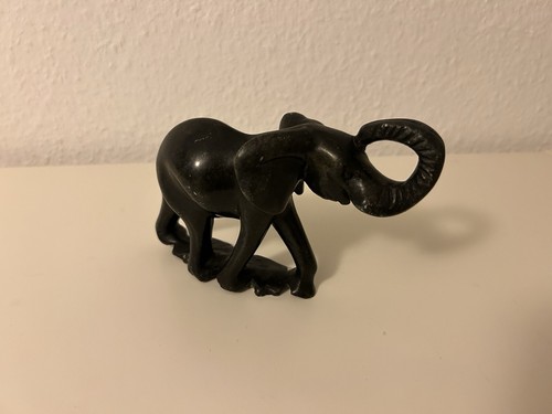 Afrikanische elefantenskulptur - afrikanische,