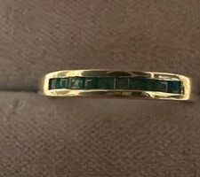 Ring, Gg 750, Smaragde