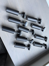 Paulmann Urail Tubo LED Einzelspot (10 Stück) schwarz Matt