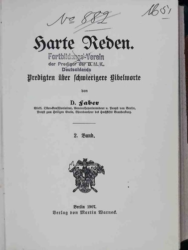 Harte reden predigten - harte,