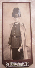 Altes Foto, Sachsen Soldat