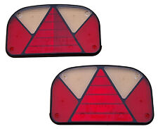 ASPÖCK Lichtscheiben MULTIPOINT 2 II LINKS und RECHTS Rückleuchten Ersatzglas