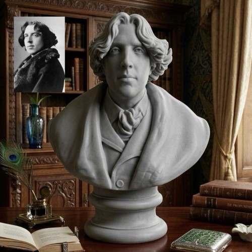 Oscar wilde büste irischer - wilde,