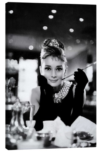 Leinwandbild audrey hepburn - hepburn, in