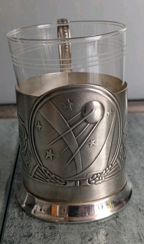 Podstakannik sputnik udssr - podstakannik, "sputnik"udssr
