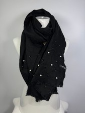 Mister Lady Blind Date Schal mit Perlen Tuch Scarf Pearls Herbst Winter