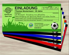 Einladungskarte Geburtstag