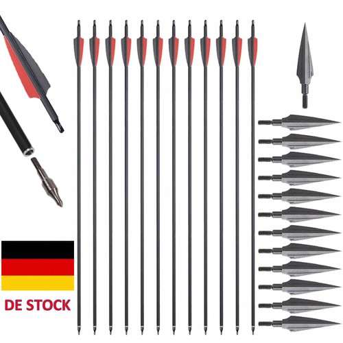 12x carbonpfeil 30zoll - carbonpfeil,