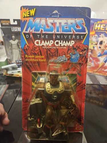 Motu masters vintage moc clamp - vintage,