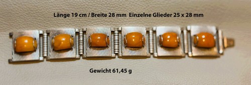 Bernstein armband butterscotch - bernstein,