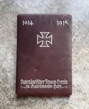 **VATERLÄNDISCHER FRAUENVEREIN*1914/1915*WK1*KRIEGS~BANKNOTENTASCHE*GELDBÖRSE**