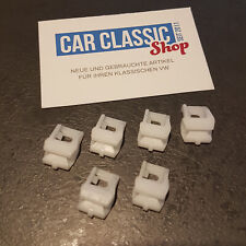 6x Halter Bremsleitung