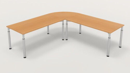 Winkelschreibtisch 240 - 240,