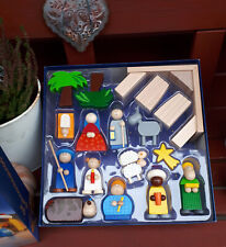 Weihnachtskrippe (Holz) von Haba, top Zustand