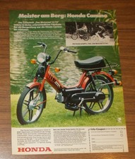Seltene Werbung HONDA CAMINO Mofas - Meister am Berg 1979