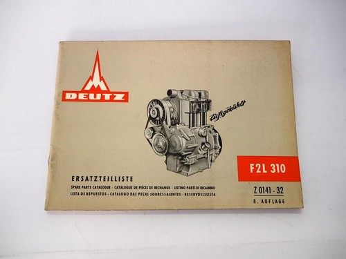 Original deutz f2l 310 motor - deutz,
