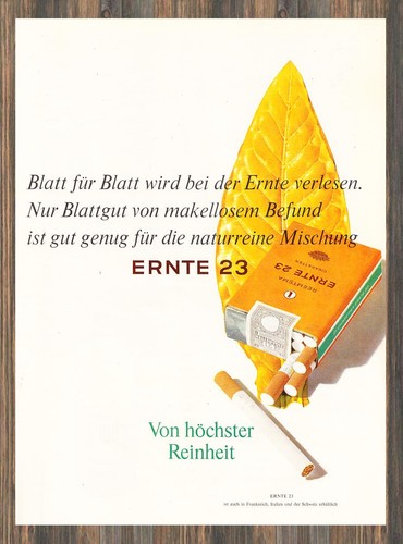Reemtsma ernte reklame - 23,