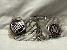 Original FIAT Nabendeckel – 735448759 – Rot – 49 mm – 2 Stück – Neu